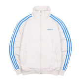 Adidas Beckenbauer Vintage Jacke in Weiß Blau Größe S